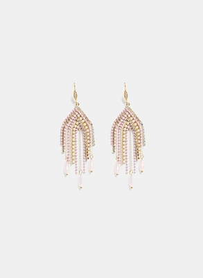 Boucles d'oreilles en cascade