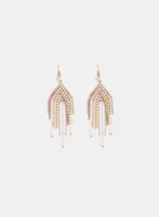 Mixed Cascade Earrings