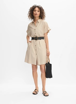 Button-Down Shirt Dress