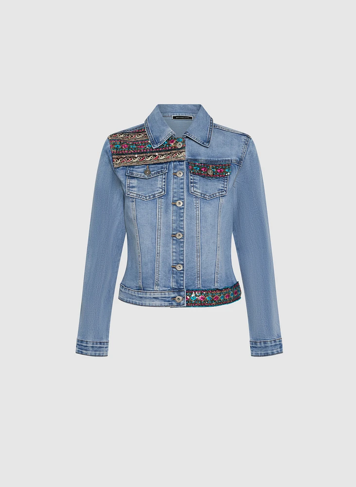 Sequin Detail Jacket