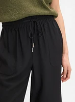 Crinkle Modal Capris
