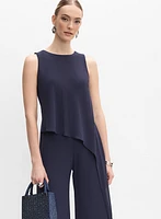 Combinaison asymétrique en chiffon