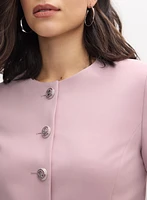 Short Collarless Jacket