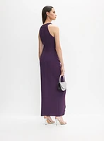 Beaded Halter Dress