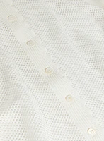 Cardigan à bordures festonnées