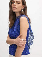Frank Lyman - Floral Lace Pullover
