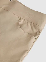 Pantalon à jambe étroite enfiler