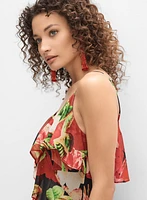 Floral Chiffon Dress
