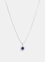 Cubic Zirconia Pendant Necklace