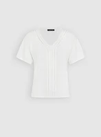 Crochet Trim Top