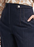 Soho Wide-Leg Denim Pants