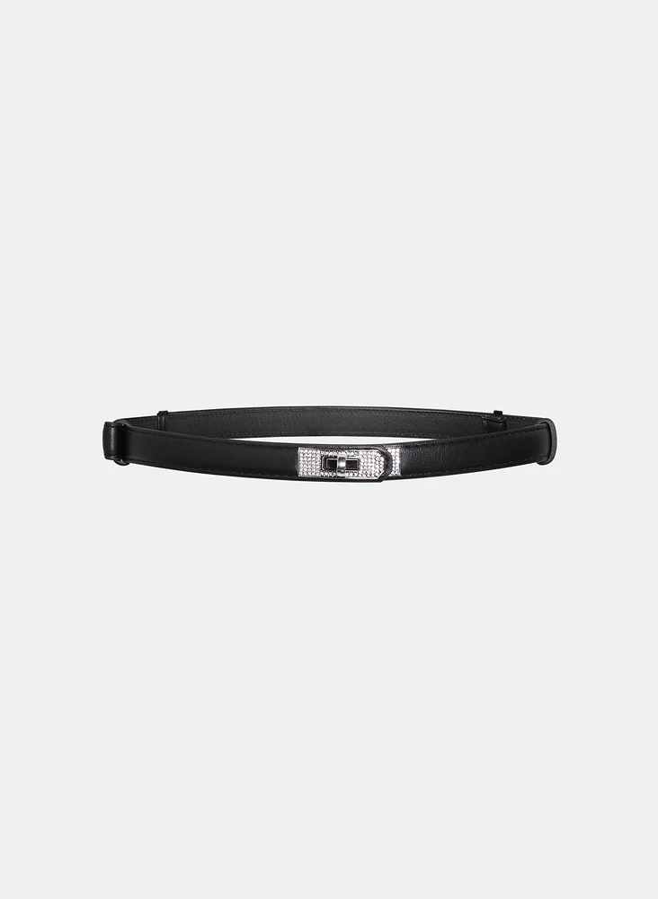 Turn-Lock Buckle Belt