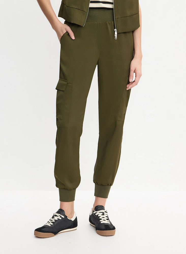 Pantalon cargo à enfiler