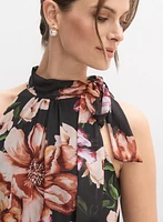 Tiered Floral Dress