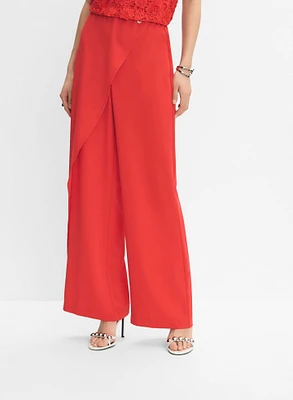 Joseph Ribkoff - Draped Wide-Leg Pants