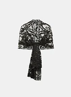 Sequin Embellished Shawl