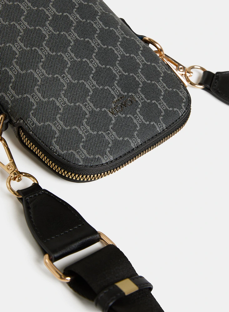 Monogrammed Phone Bag