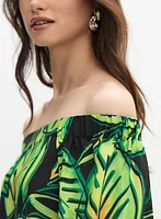 Joseph Ribkoff - Leaf Print Top