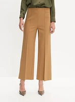 Wide Leg Culotte Pants