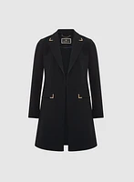Long Metal Accent Jacket