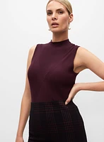 Jupe en tricot ottoman