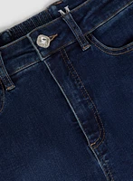 Crystal Detail Slim Leg Jeans