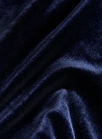 Velour Flare Leg Pull-On Pants