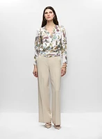 Haut froncé et pantalon Soho