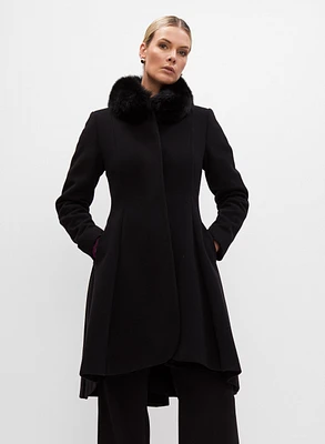 Mallia - Manteau en mélange de laine et cachemire