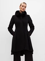 Mallia - Manteau en mélange de laine et cachemire