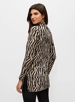 Animal Motif Jacquard Tunic