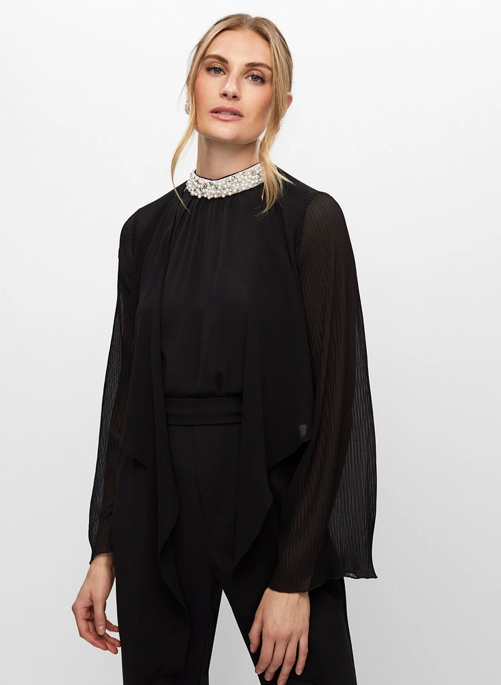 Tie Front Bolero