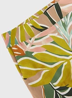 Capri à enfiler motif tropical