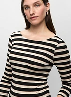 Glitter Striped Tee