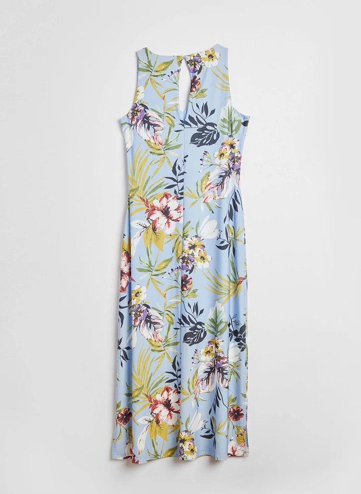 Floral Print Maxi Dress
