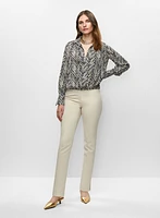 Haut à chevrons et pantalon Giselle