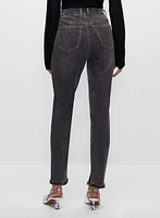 Sequin Trim Jeans