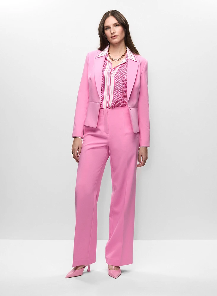 Blouse en crêpe et pantalon coupe Soho