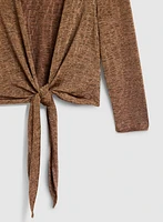Tie Front Cardigan