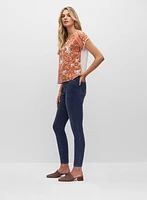 Pull-On Slim Leg Jeans