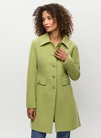 Trench en tricotine avec poches