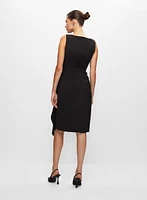 Robe de soirée à motif cristaux