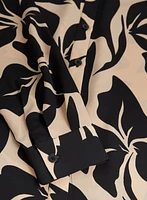 Abstract Floral Motif Tunic