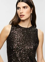 Sleeveless Sequin Top