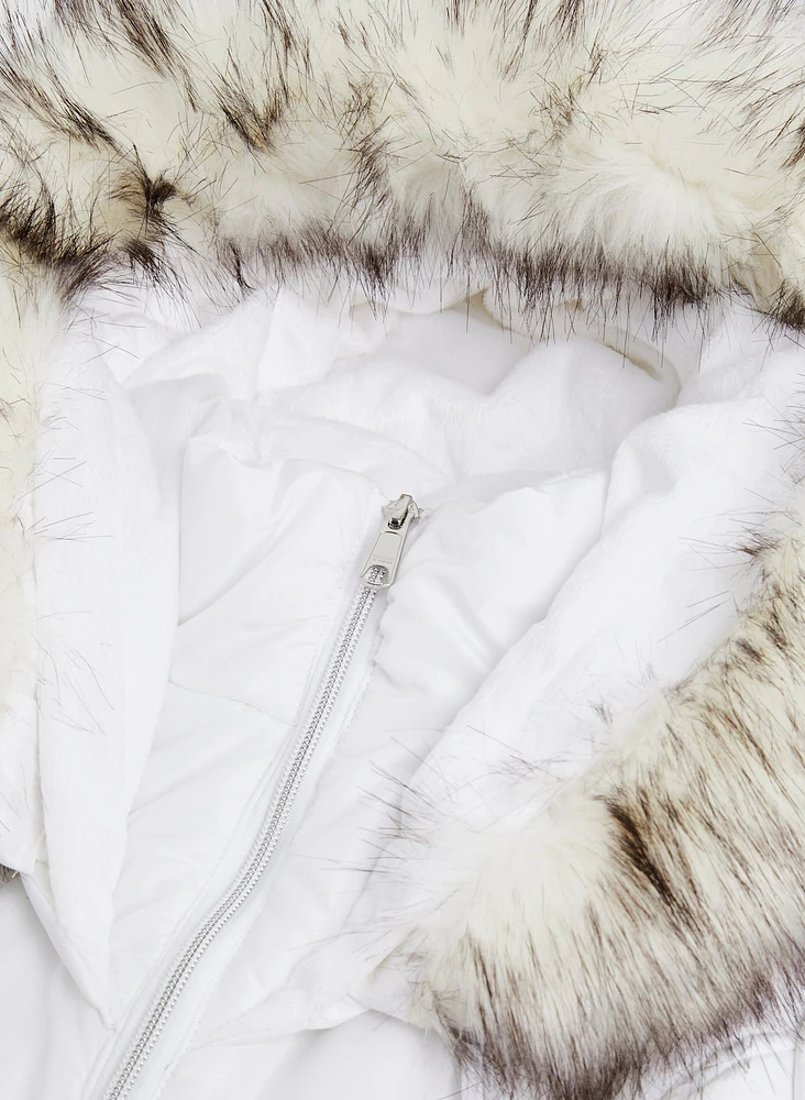 Manteau matelassé à capuchon