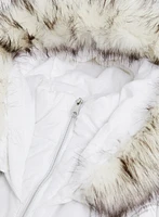 Manteau matelassé à capuchon