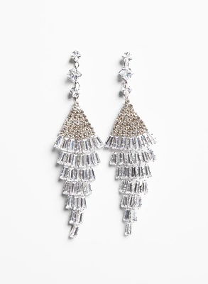 Crystal Chandelier Earrings