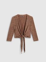 Tie Front Cardigan