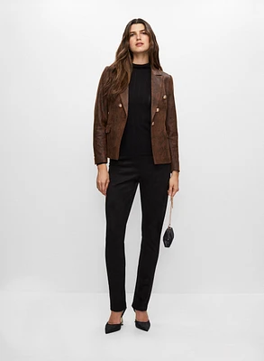 Veste à motif serpent et legging