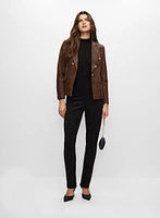 Veste à motif serpent et legging